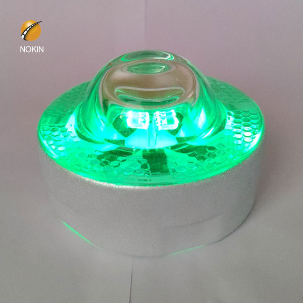 CE ROHS approved NOKIN reflective One side green LED solar 